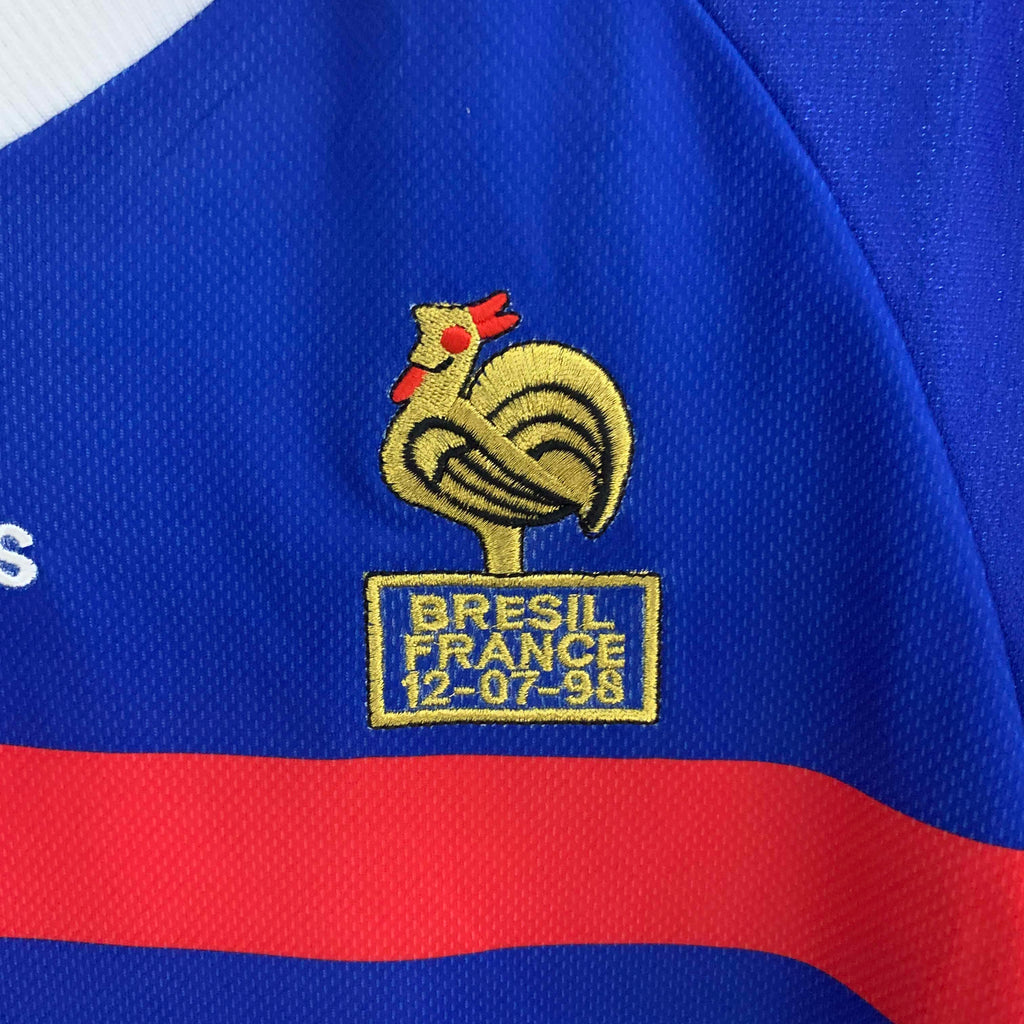 1998 Retro Long Sleeve France Home