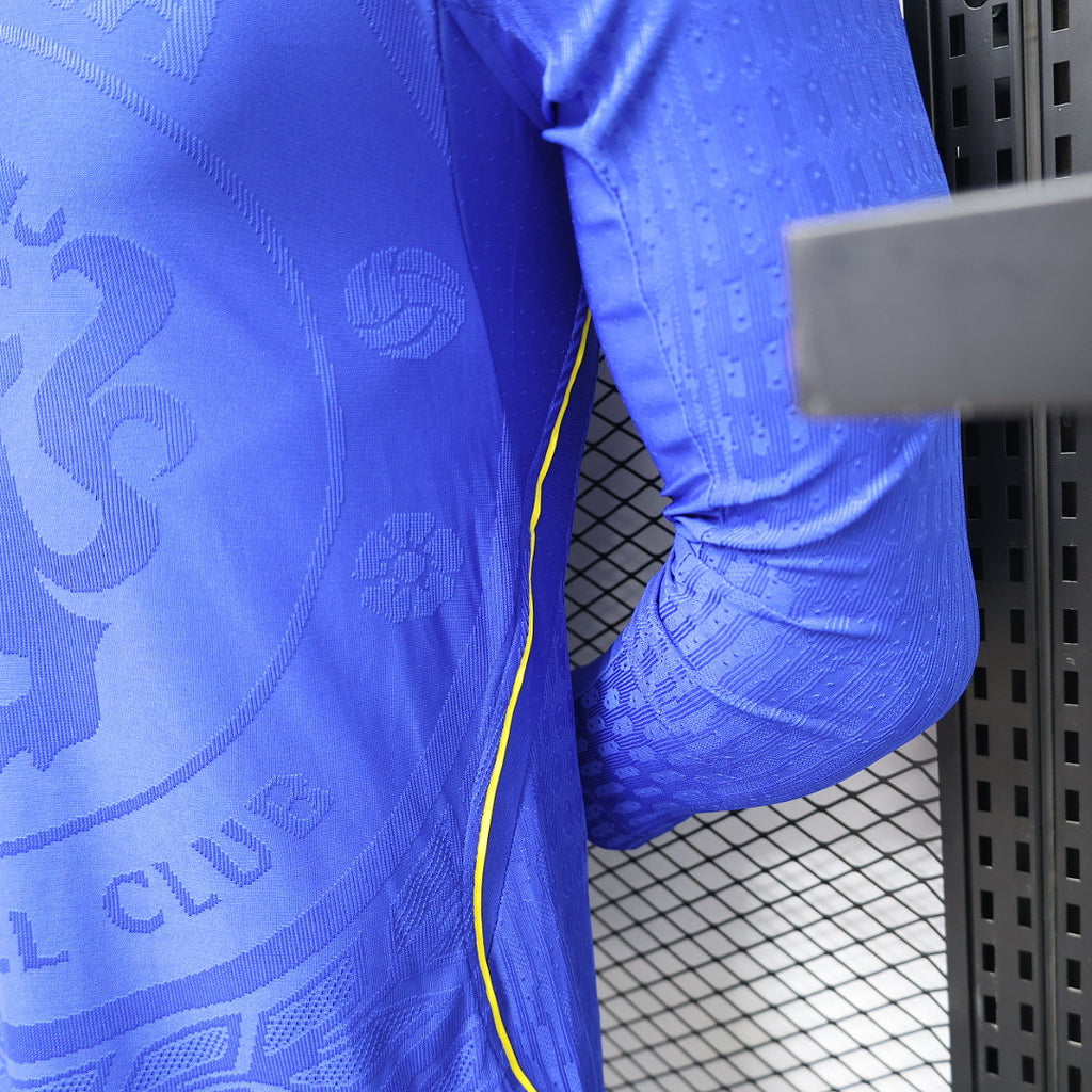2026/2027 Long Sleeve Player Version Chelsea Home Football Shirt 1:1 Thai Quality topjersey
