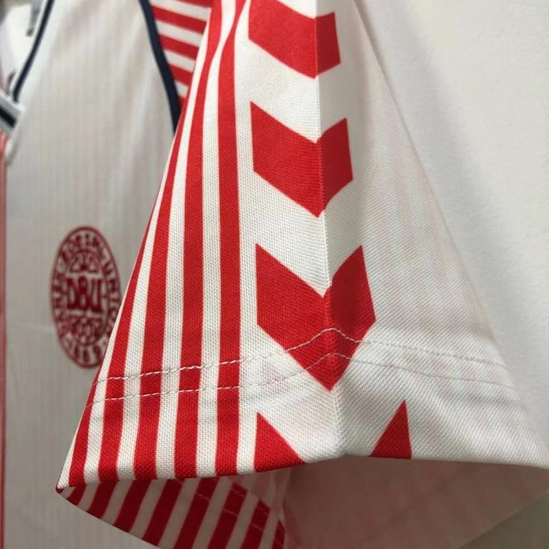1986 Retro Denmark National Team Away