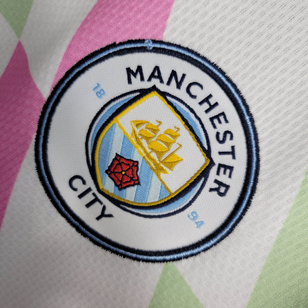 2023/2024 Manchester City Training Suit White