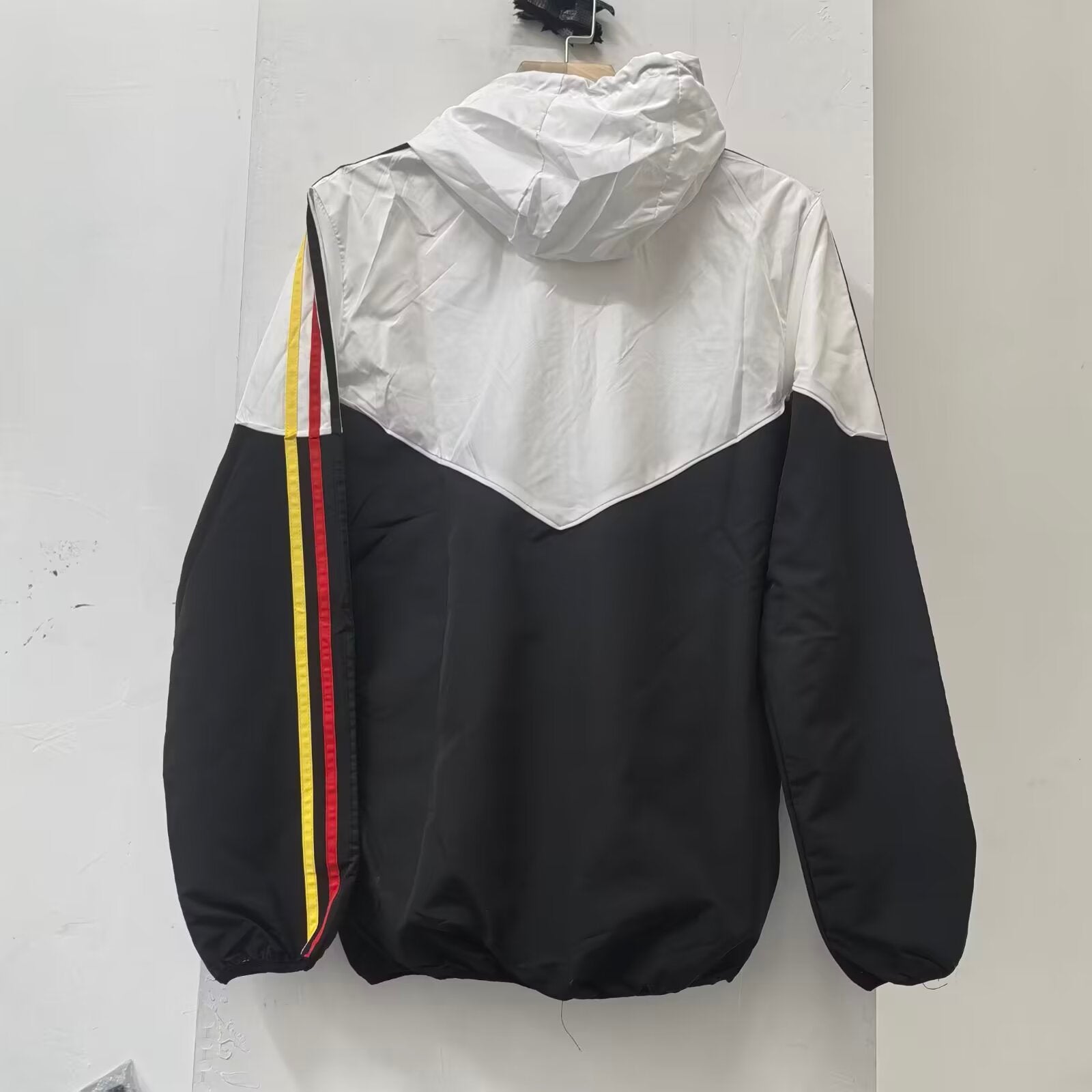 2024/2025 Dortmund White-Black Windbreaker