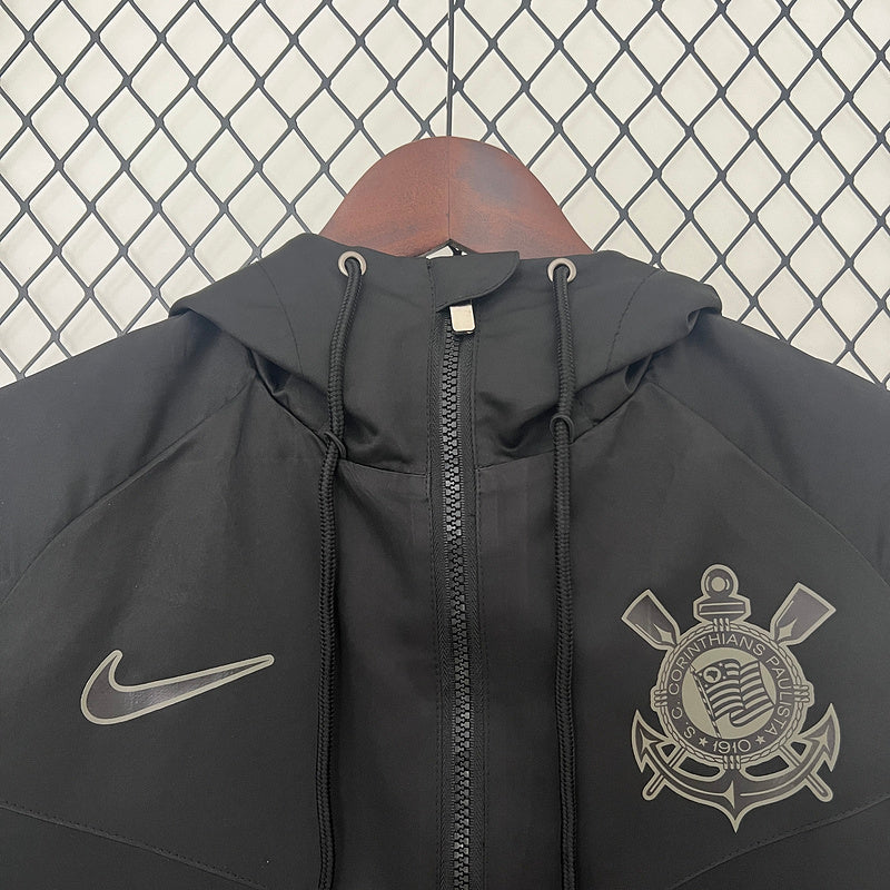 2024 Corinthians Windbreaker Black