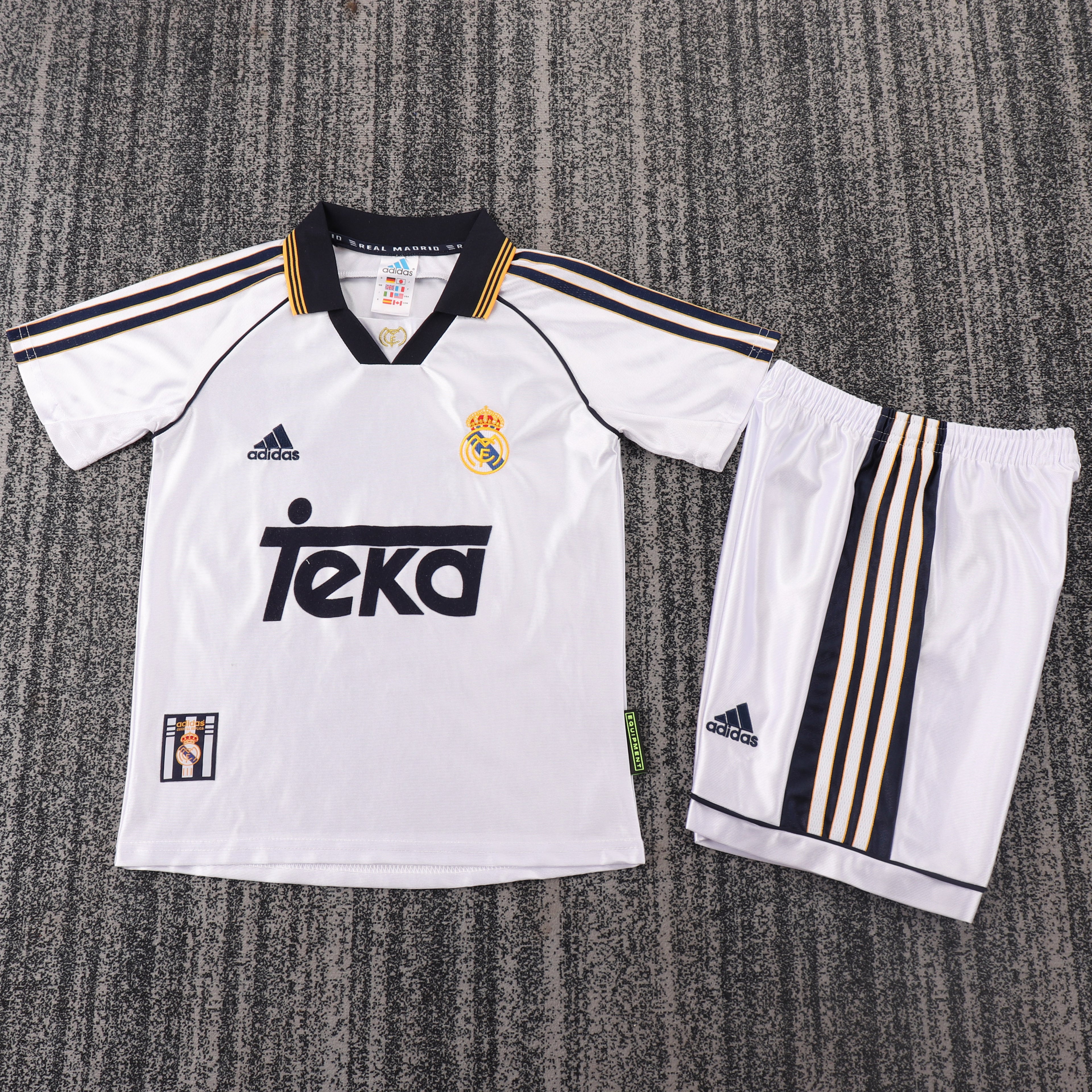 1998-2000 Retro Real Madrid Home