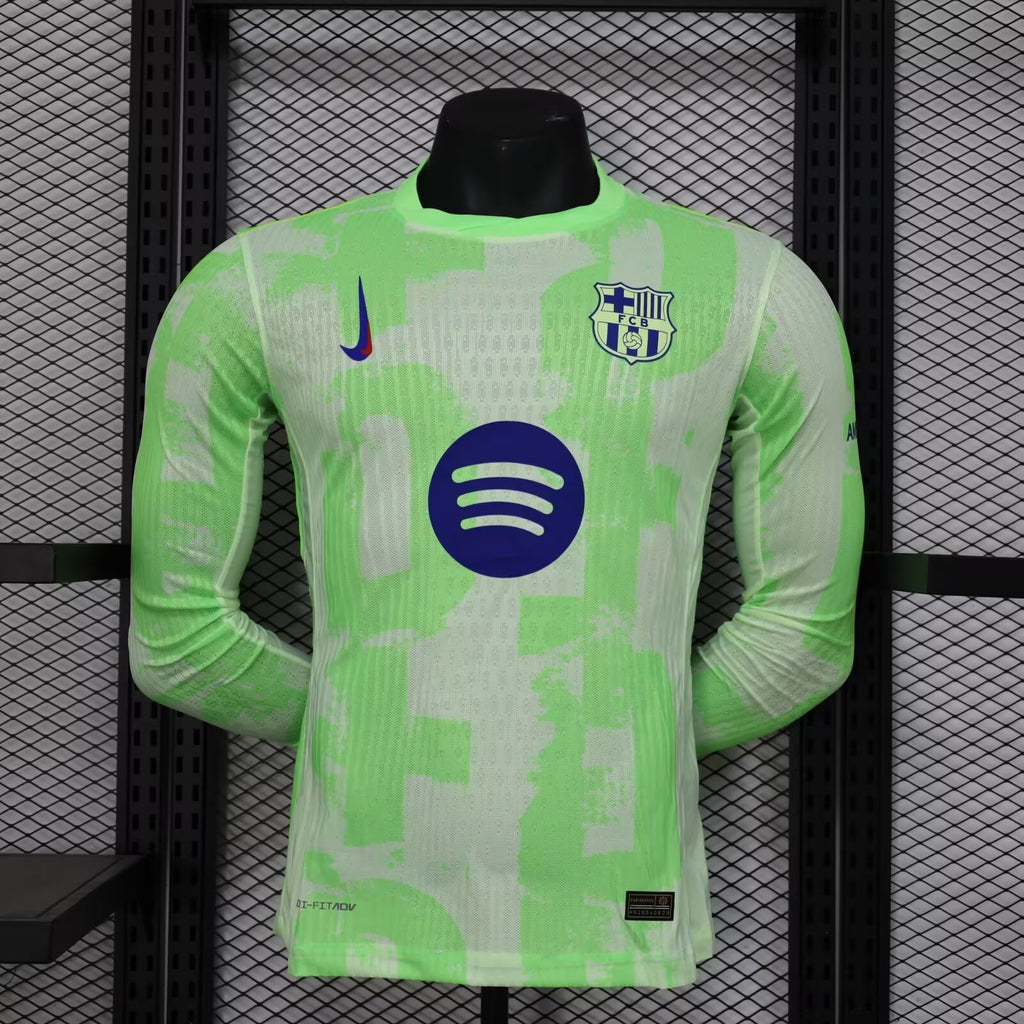 2024/2025 Long Sleeve Player Version Barcelona Third Away(Cool Play)