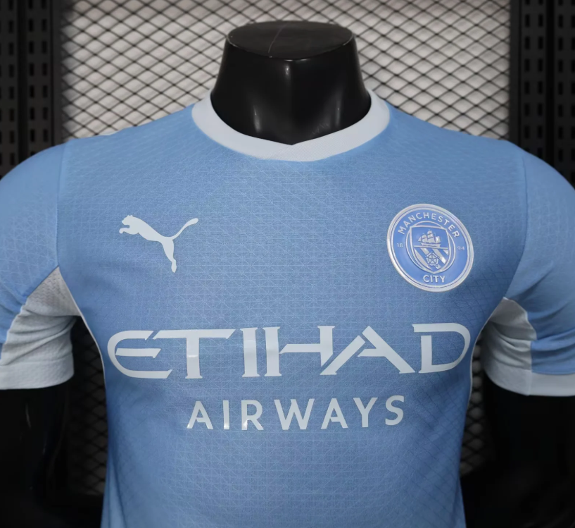 2026/2027 Player Version Manchester City Home Football Shirt 1:1 Thai Quality topjersey
