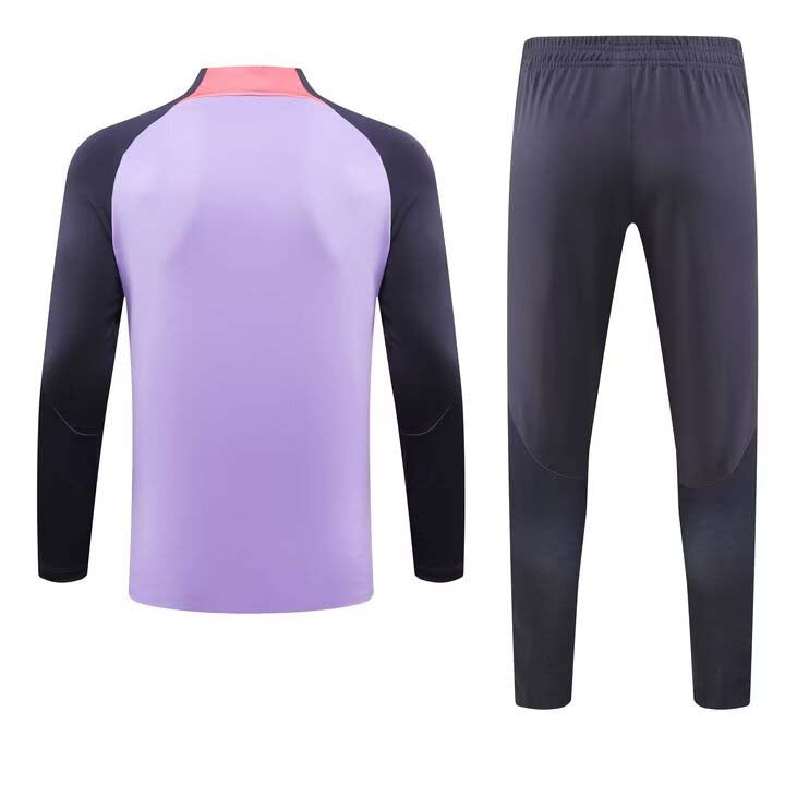 2023 Liverpool Half-Pull Training Suit Purple Jersey