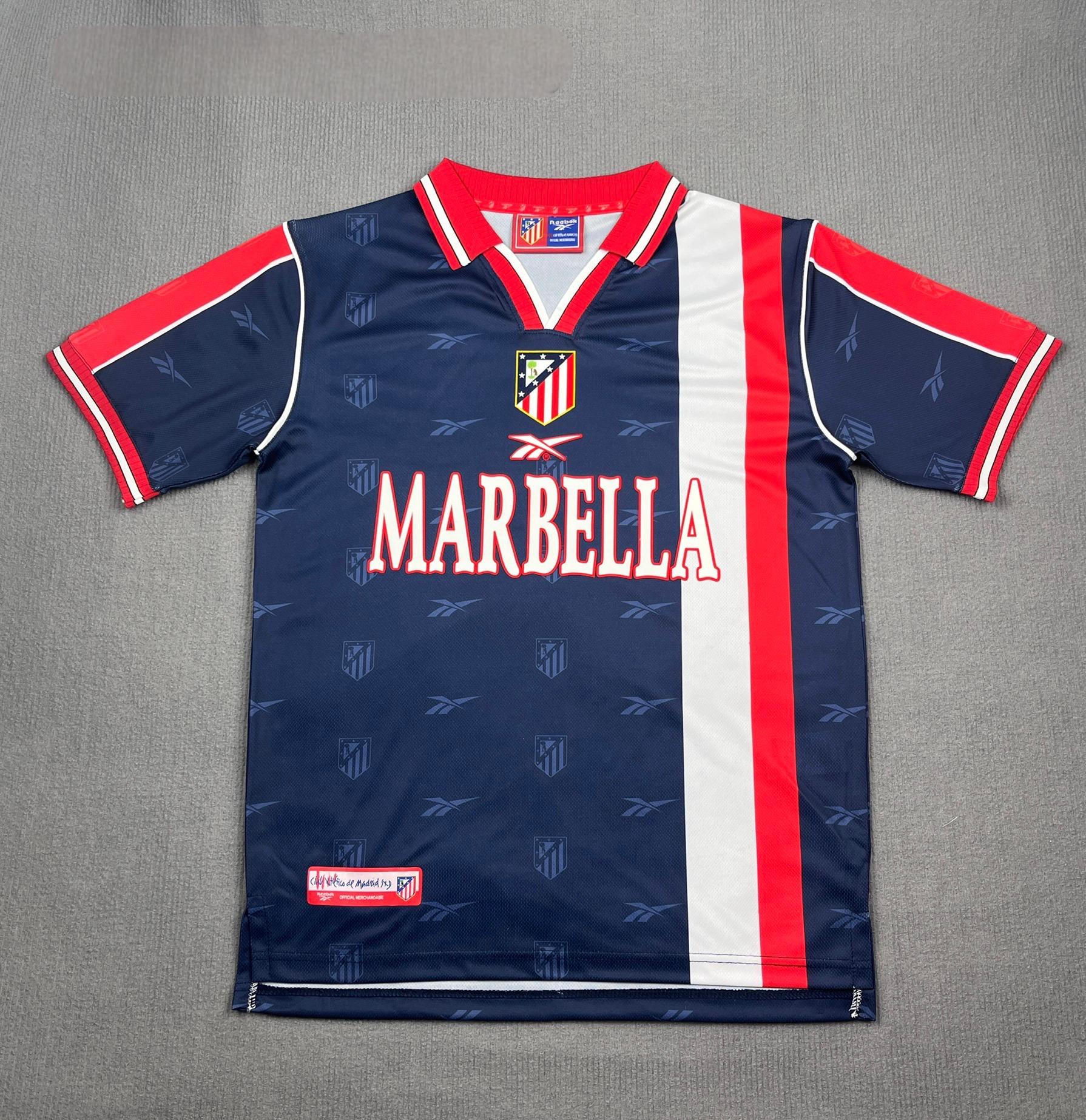 1998-1999 Retro Atletico Madrid Away