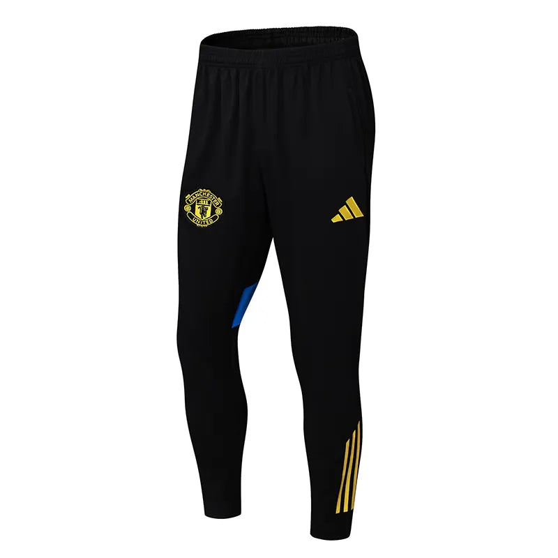2025/2026 Manchester United Half-Pull Training Suit Black