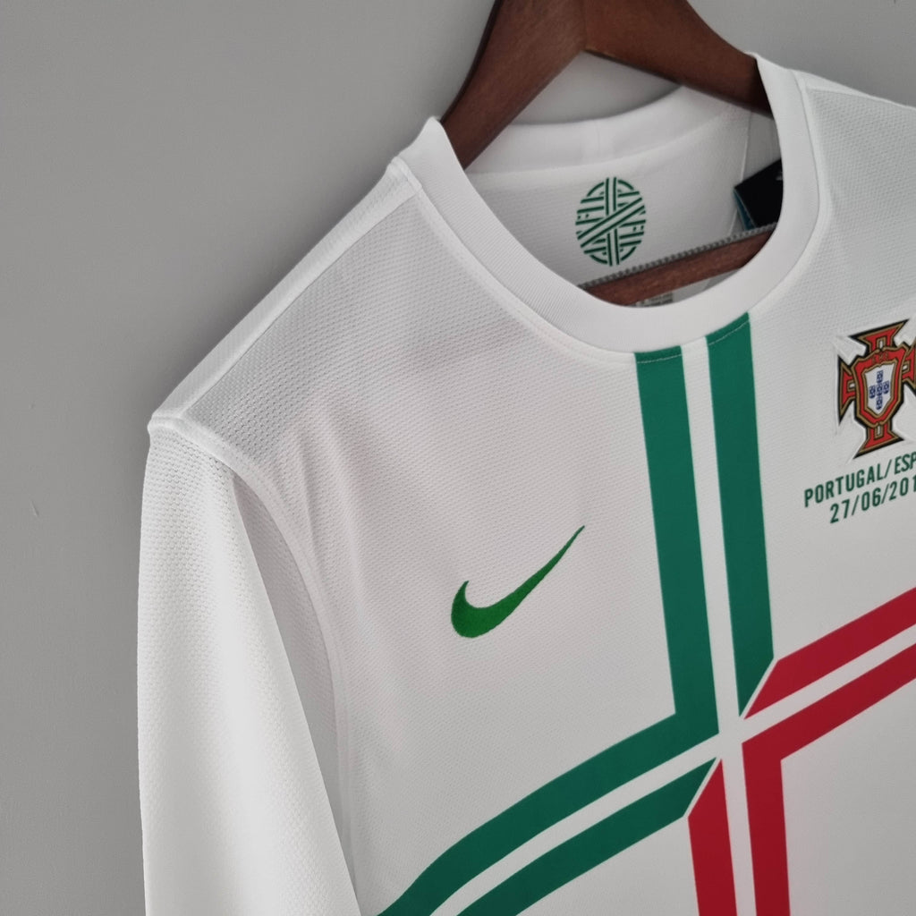 2012 Retro Long Sleeve Portugal Away