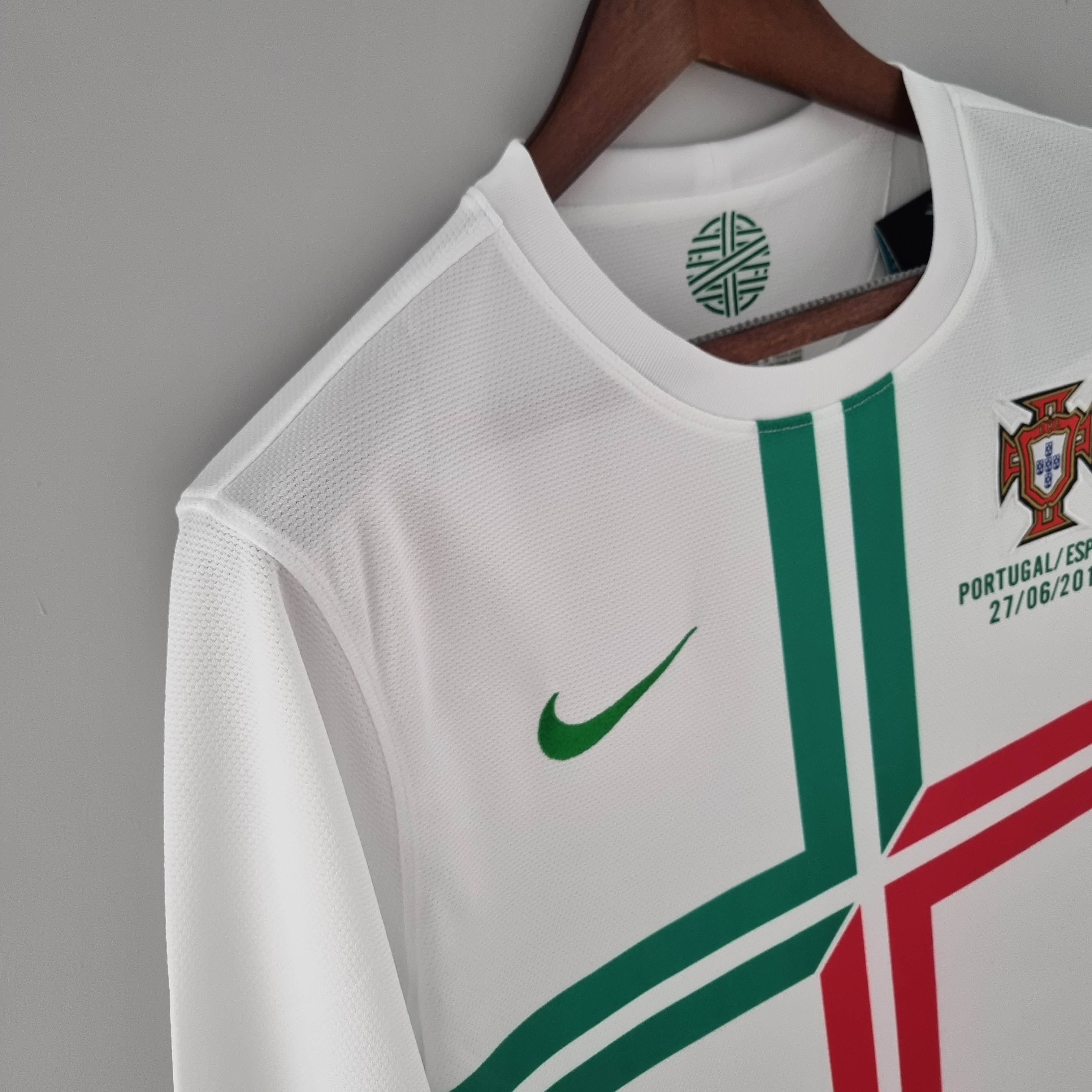 2012 Retro Long Sleeve Portugal Away