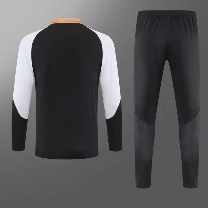 2023/2024 Chelsea Half-Pull Training Suit Black