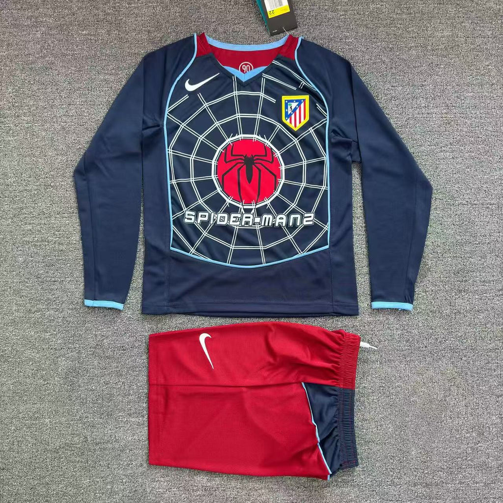 2004-2005 Retro Long Sleeve Atletico Madrid Away