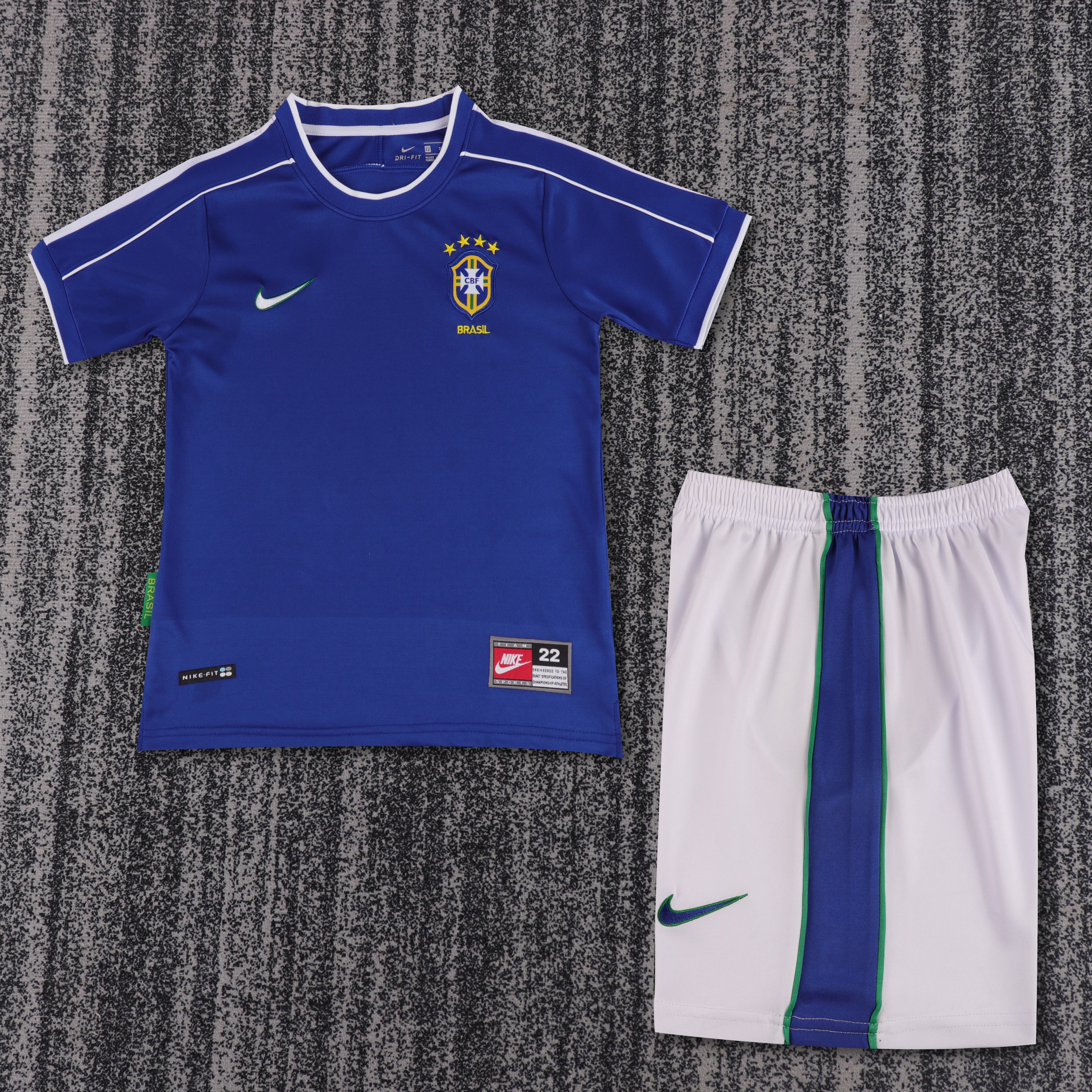 1998 Retro Brazil Away