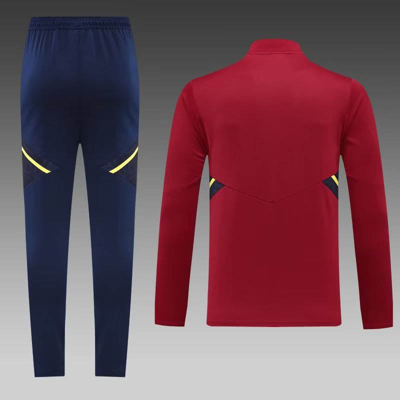 2022/2023 Ajax Half-Pull Training Suit Red