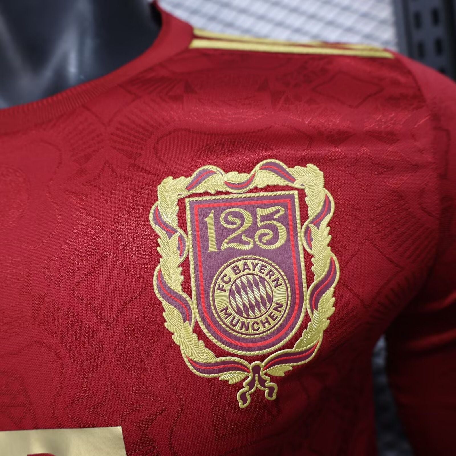 2025/2026 Long Sleeve Player Version Bayern Munich 125th Anniversary Red