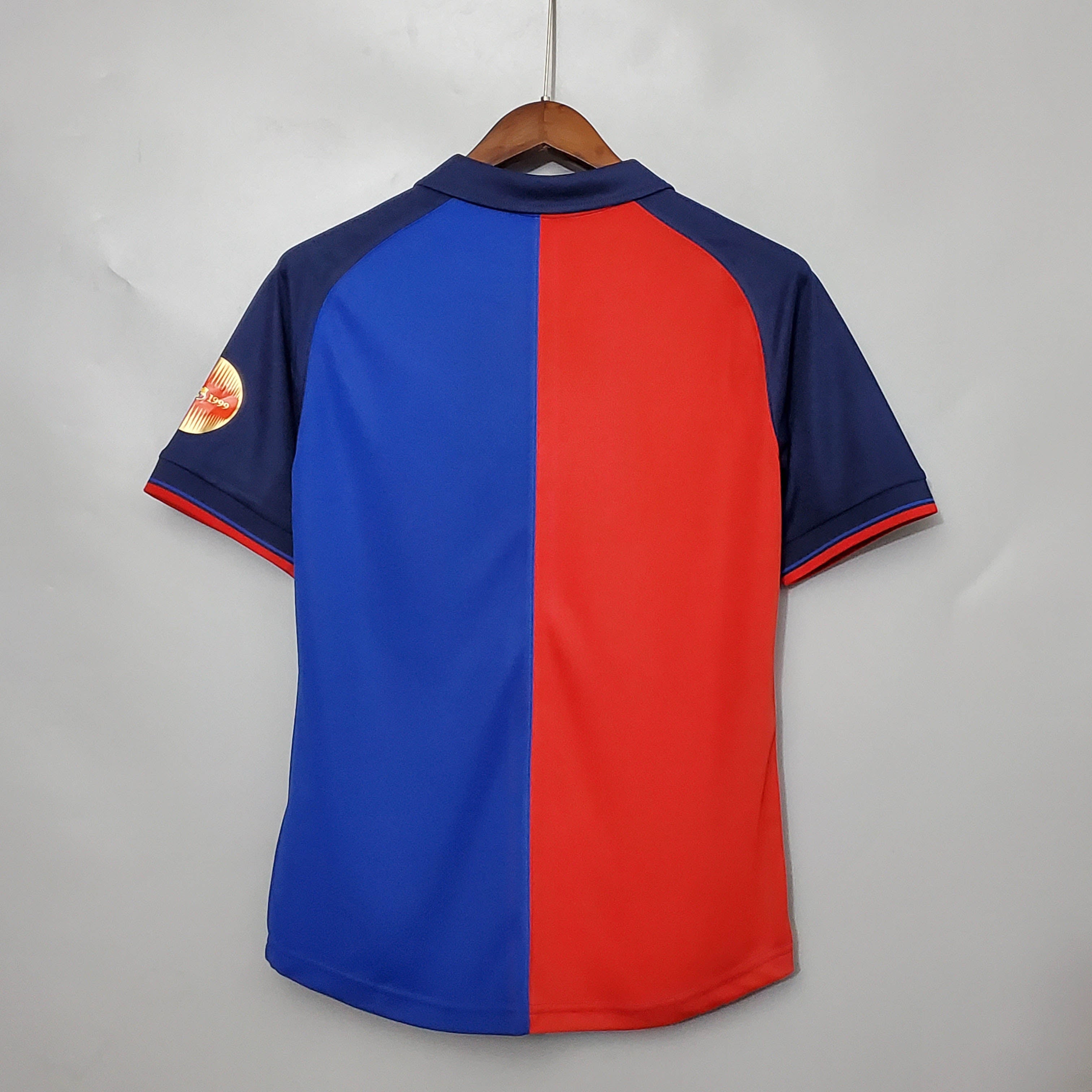 1999/2000 Retro Barcelona Home 100th Anniversary Version
