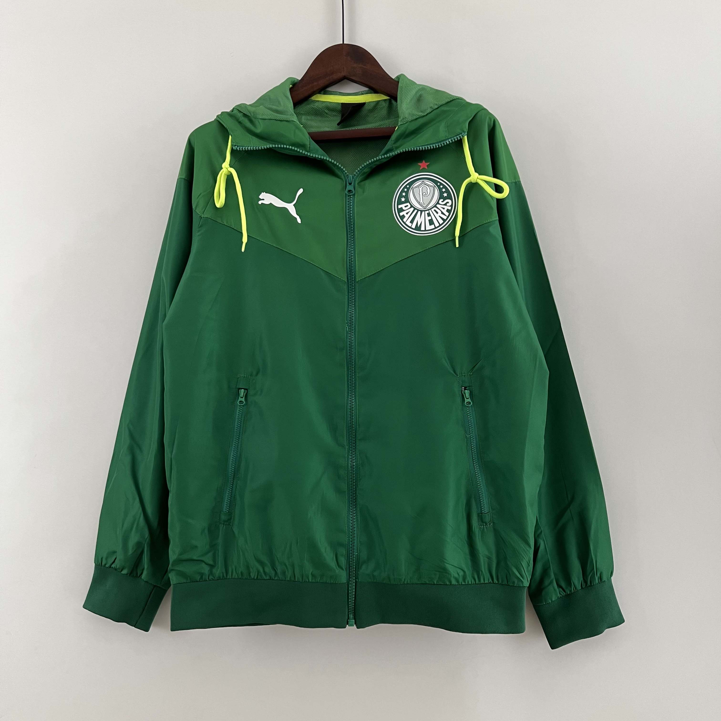 2023/2024 Palmeiras Windbreaker Green Jersey