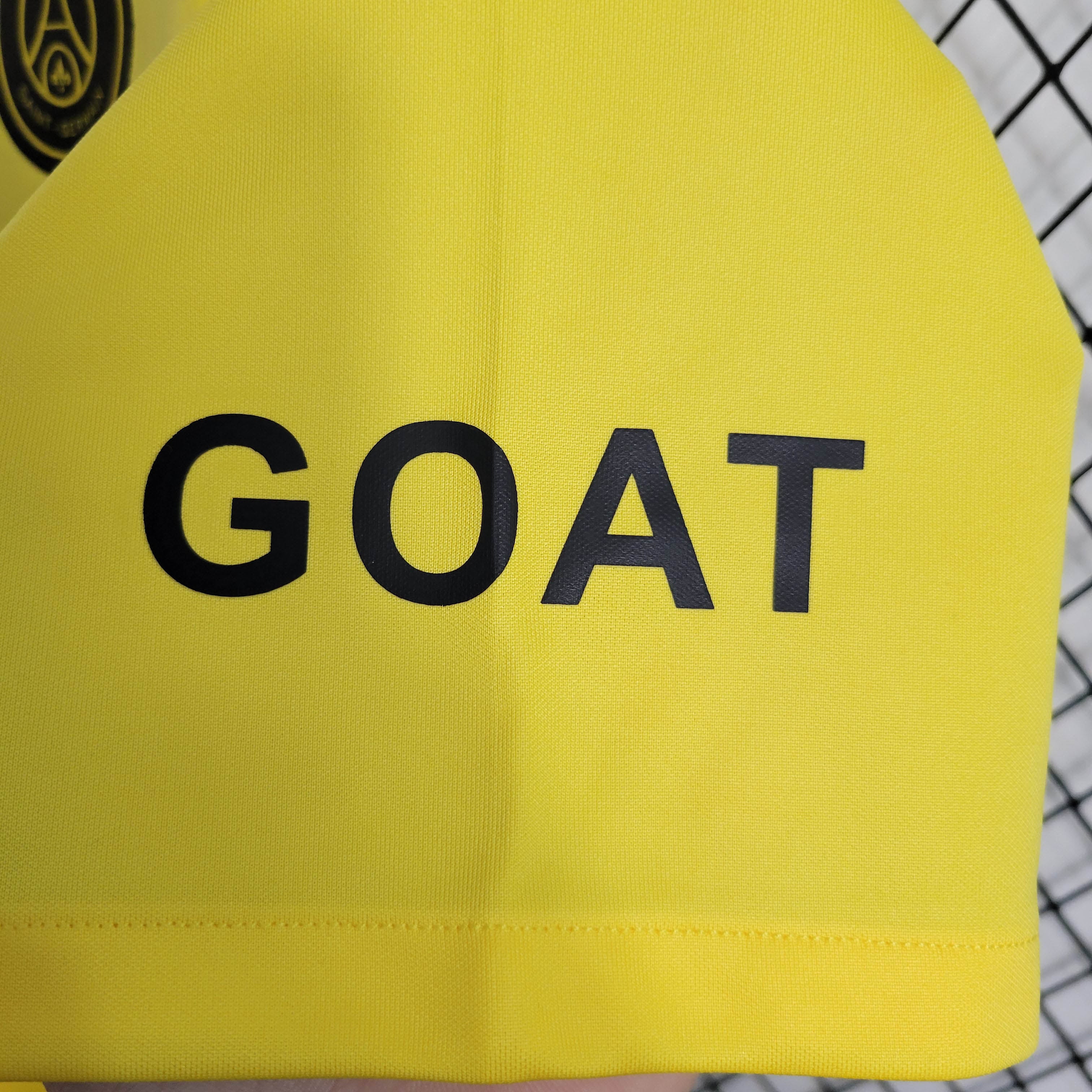 2023/2024 Psg Paris Saint-Germain Training Wear Yellow
