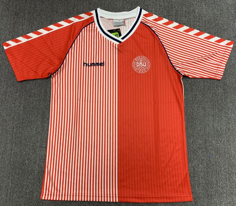 1986 Retro Denmark National Team Home