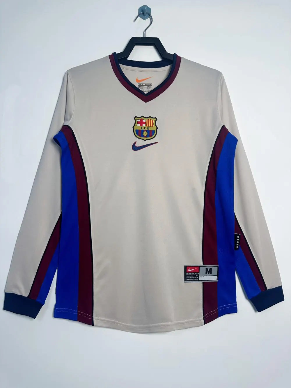 1998/1999 Retro Long Sleeve Barcelona Away