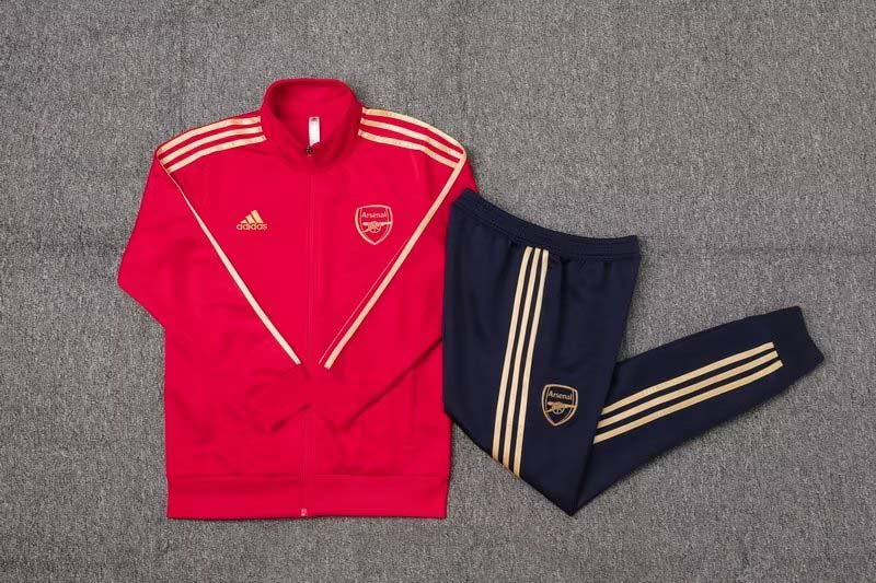 2023/2024 Arsenal Long Zip Jacke Red