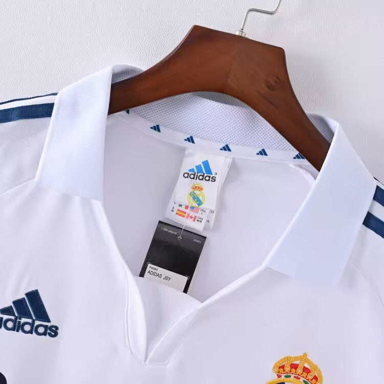 2001/2002 Retro Real Madrid Home