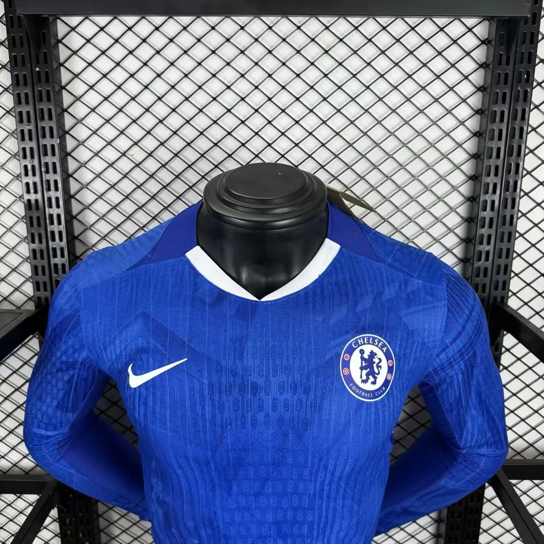 2025/2026 Long Sleeves Chelsea Home Player Version
