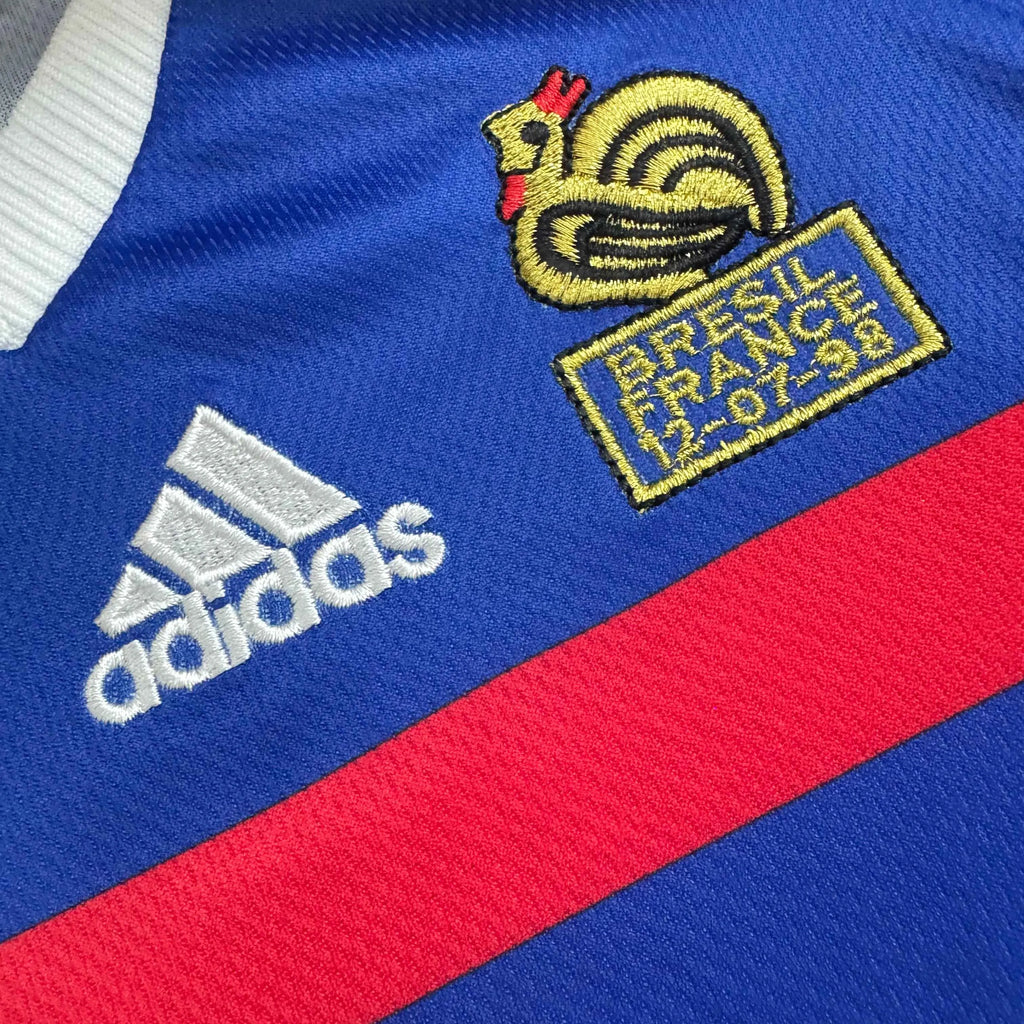 1998 Retro Long Sleeve France Home