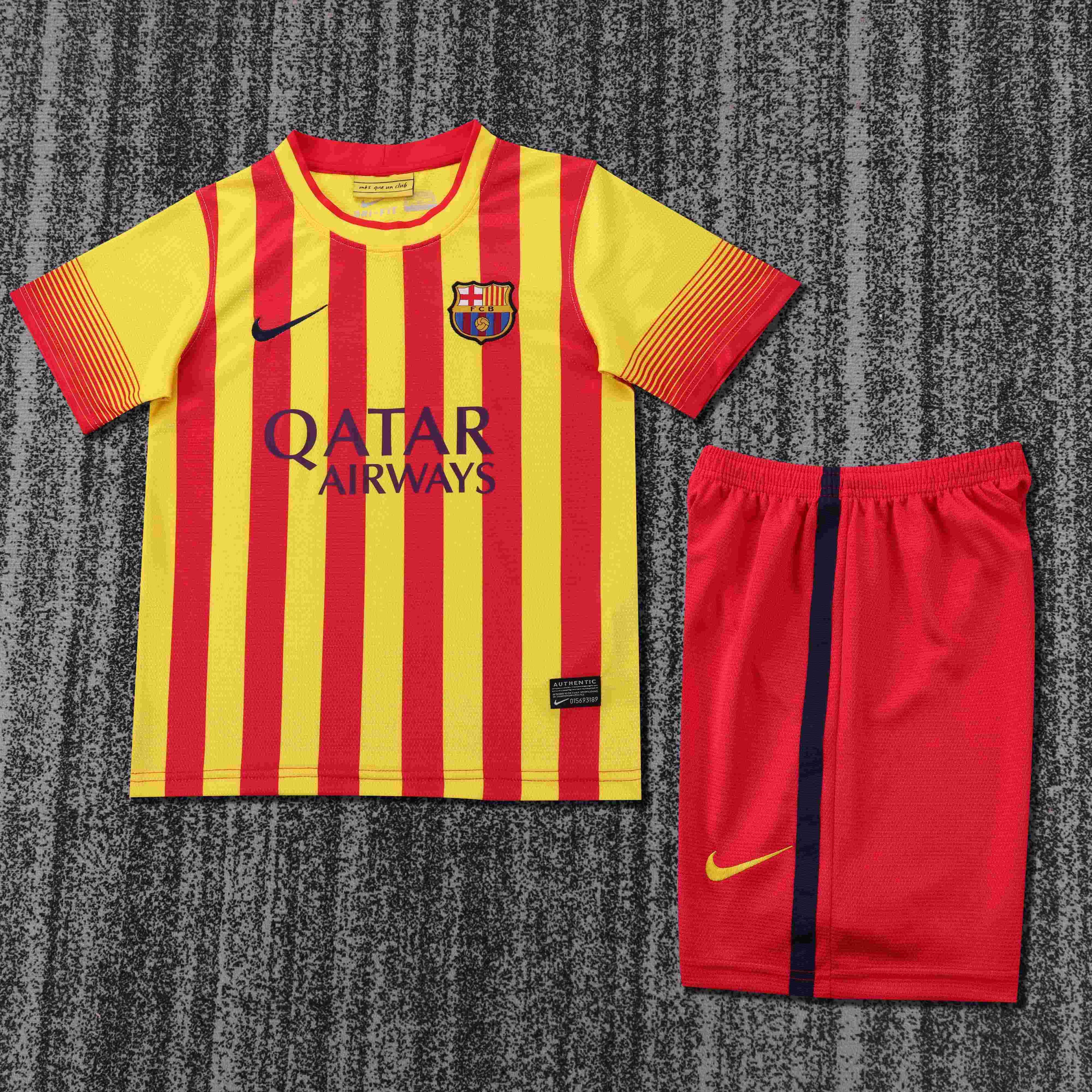 2013-2014 Retro Barcelona Away