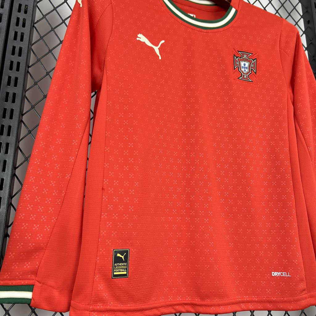 2025/2026 Long Sleeves Portugal Home
