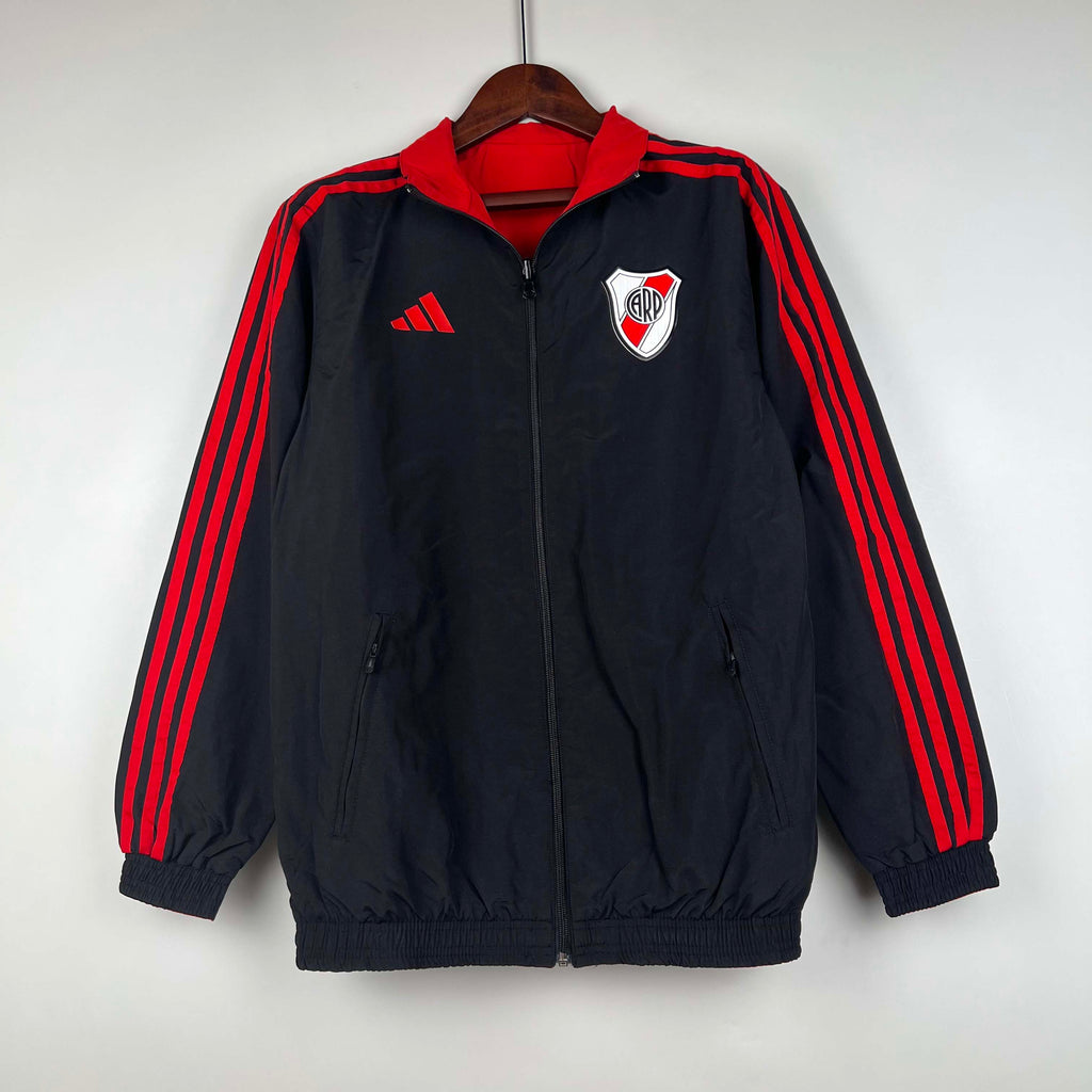 2023/2024 River Plate Jersey Windbreaker black