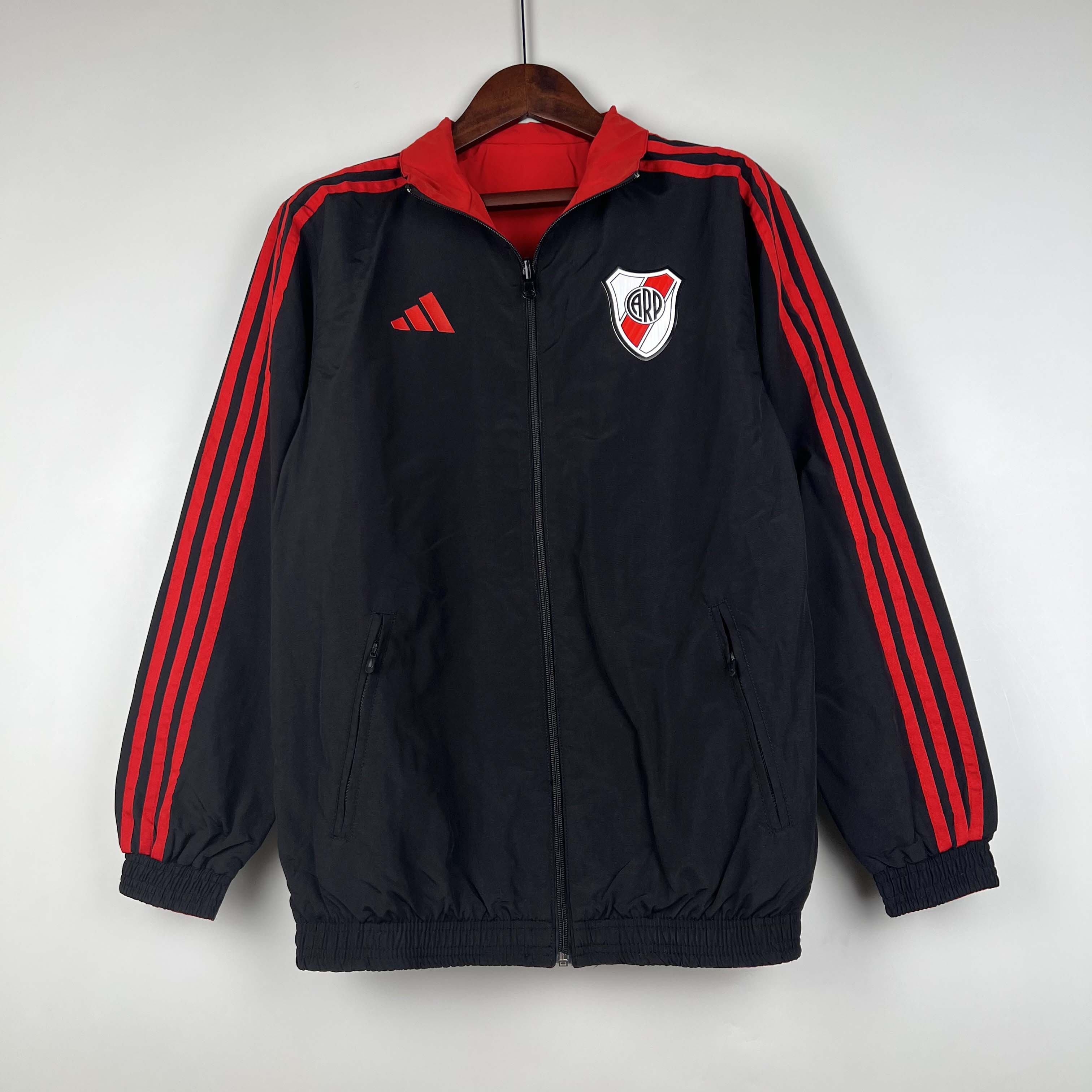 2023/2024 River Plate Jersey Windbreaker black