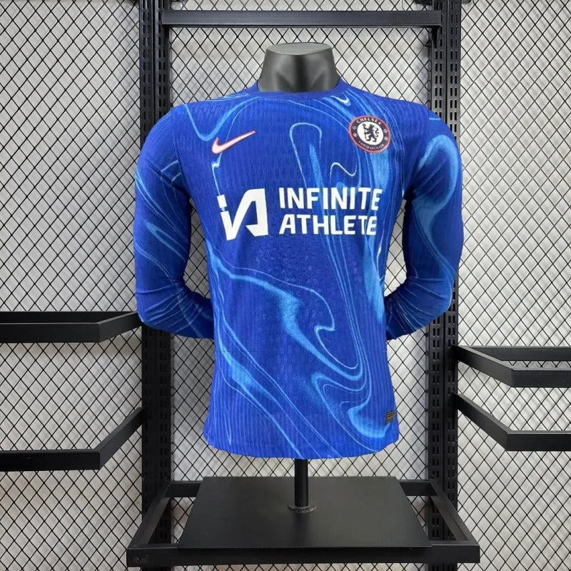 2024/2025 Long Sleeve Player Version Chelsea Home