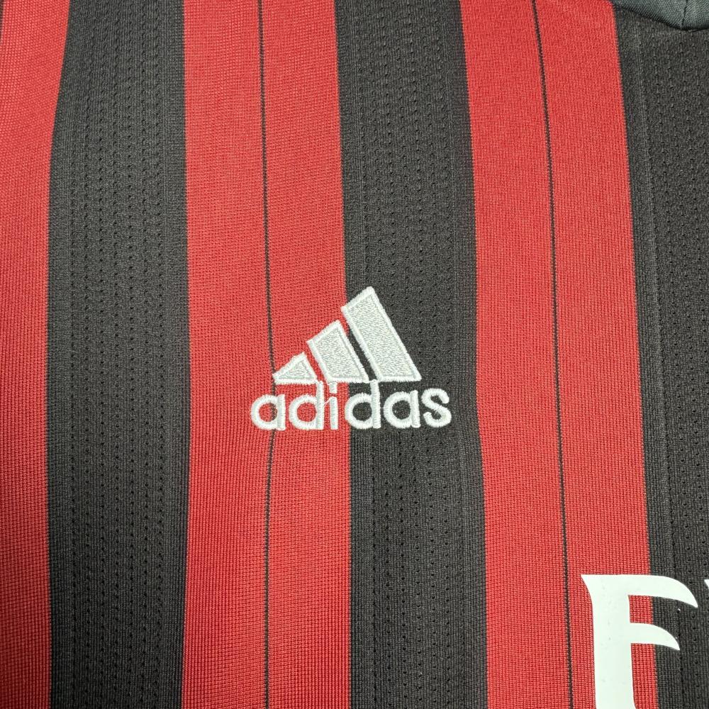 2013/2014 Retro Long Sleeve AC Milan Home