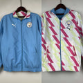 2023/2024 Manchester City Reversible Windbreaker Blue
