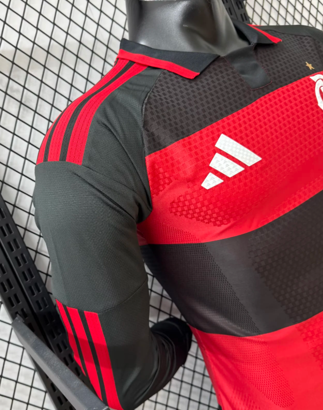 2026/2027 Long Sleeve Player Version Flamengo Home Jersey 1:1 Thai Quality topjersey