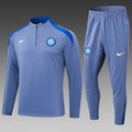 2024/2025 Inter Milan Half-Pull Training Suit Grey