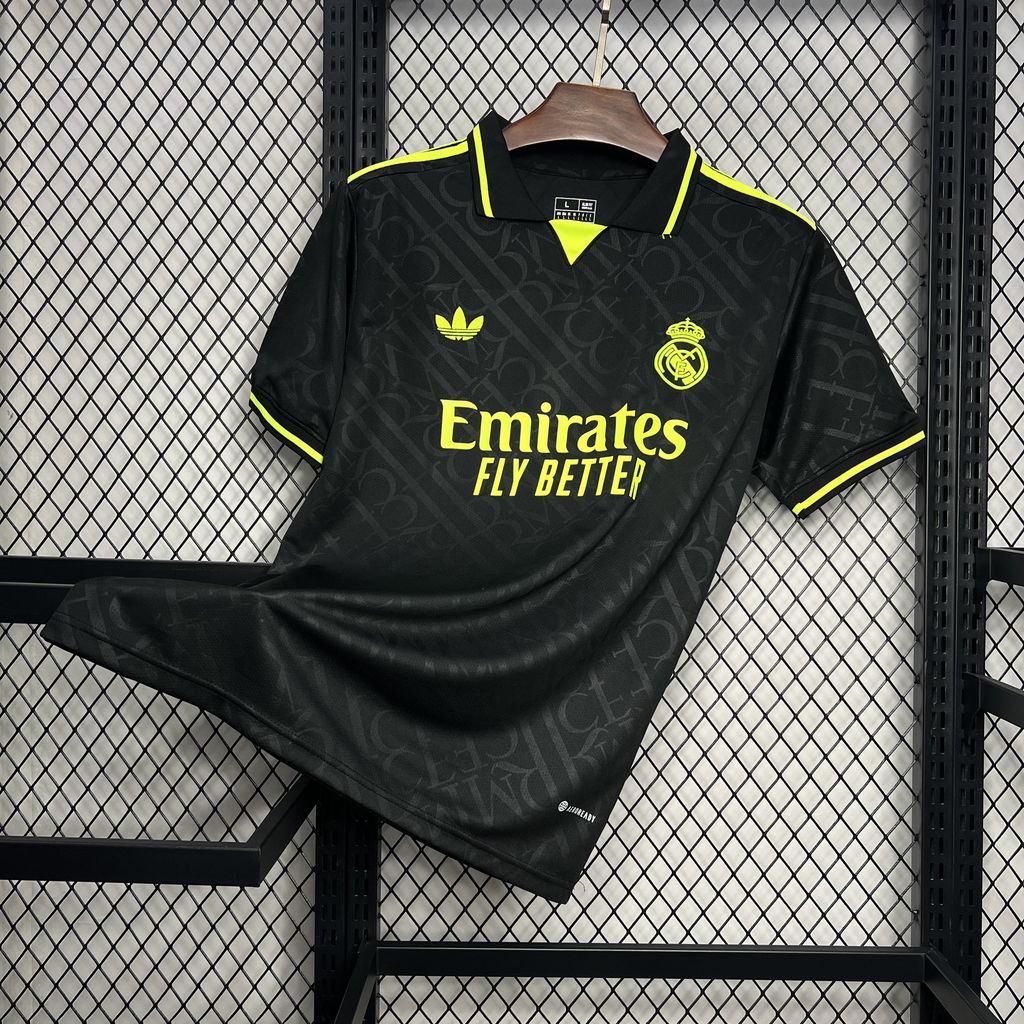 2024/2025 Real Madrid X Black And Neon Unique Jersey
