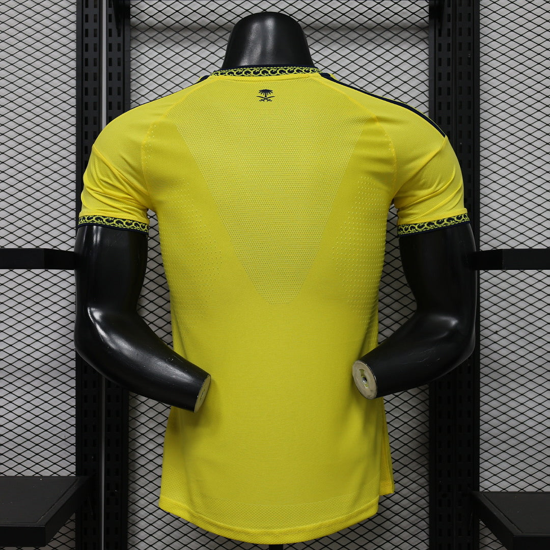 2026/2027 Player Version Al-Nassr Home （Ad-supported version）Football Shirt 1:1 Thai Quality topjersey