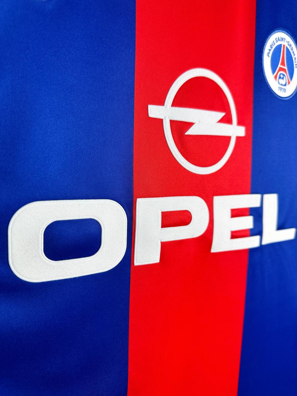 2000/2001 Retro Psg Paris Saint-Germain Home