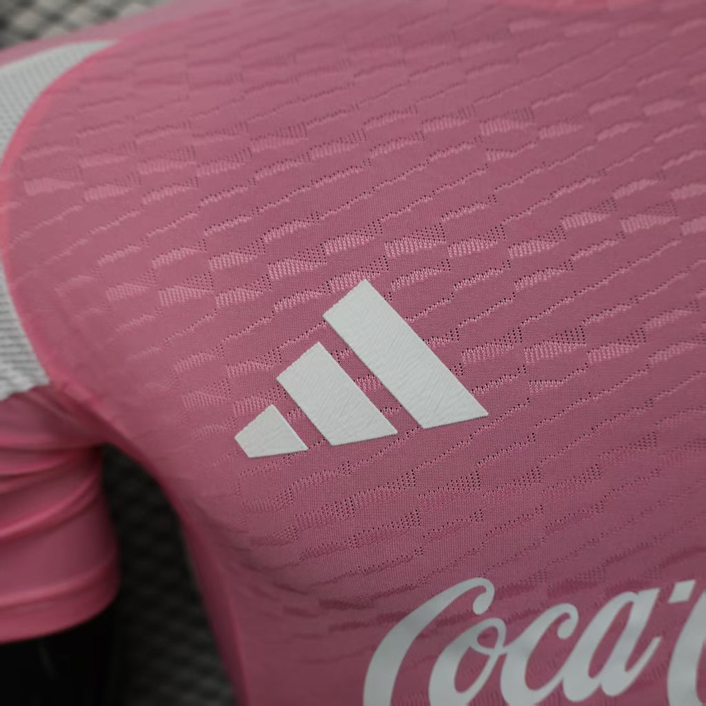 2025/2026 Player Version Argentina Training Clothes Pink Jersey