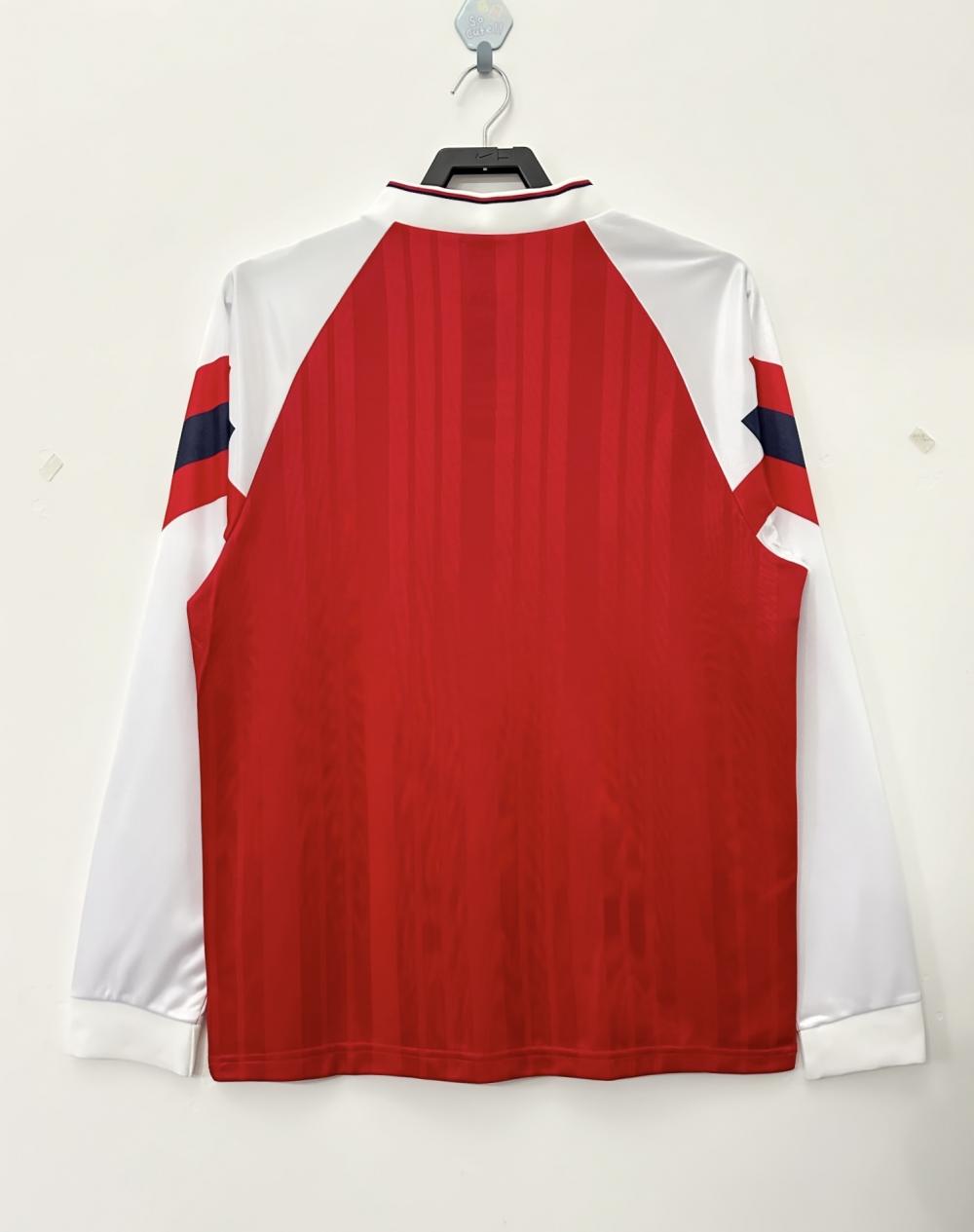1992/1993 Retro Long Sleeve Arsenal Home
