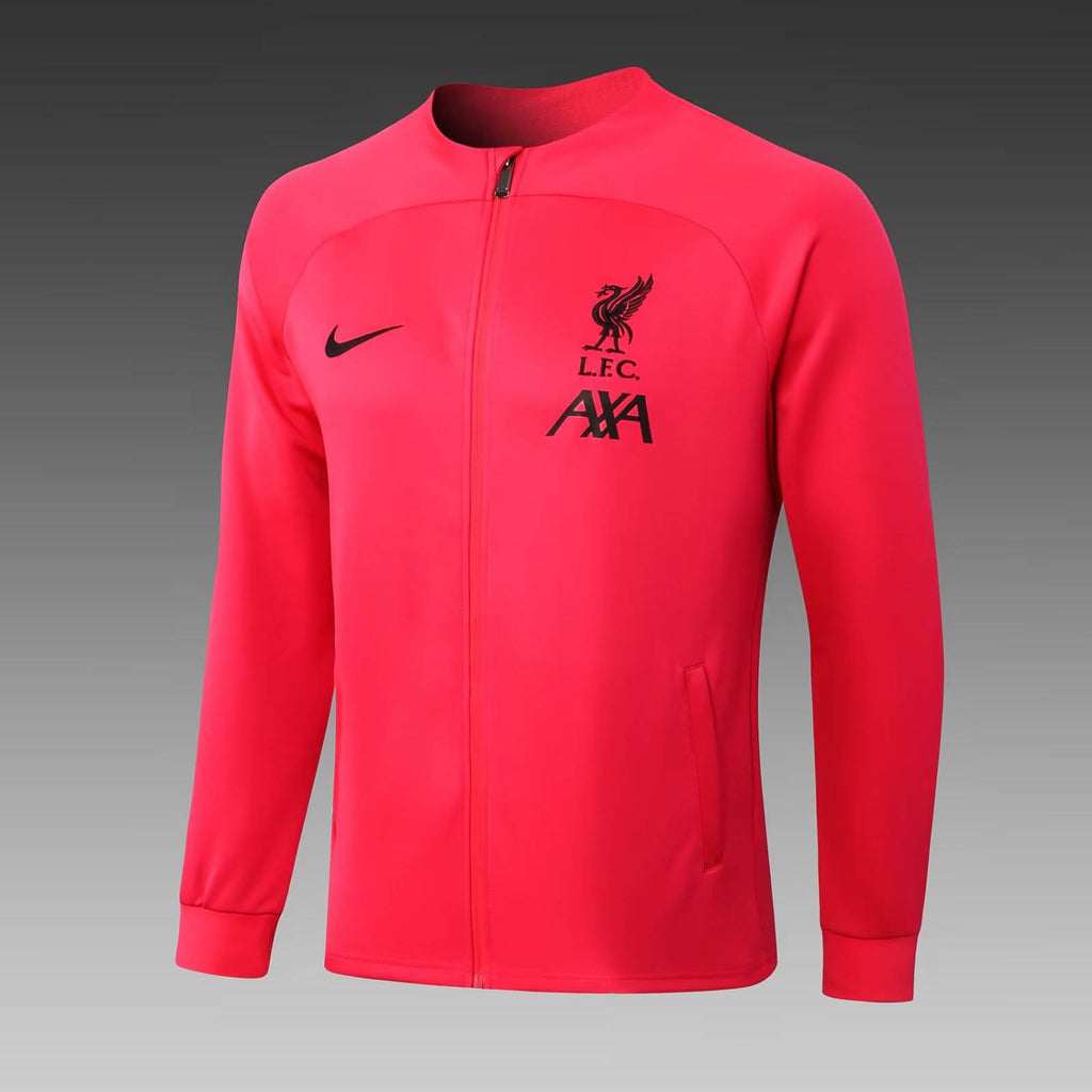 2022/2023 Liverpool Long Zipped Jacket Pink Jersey