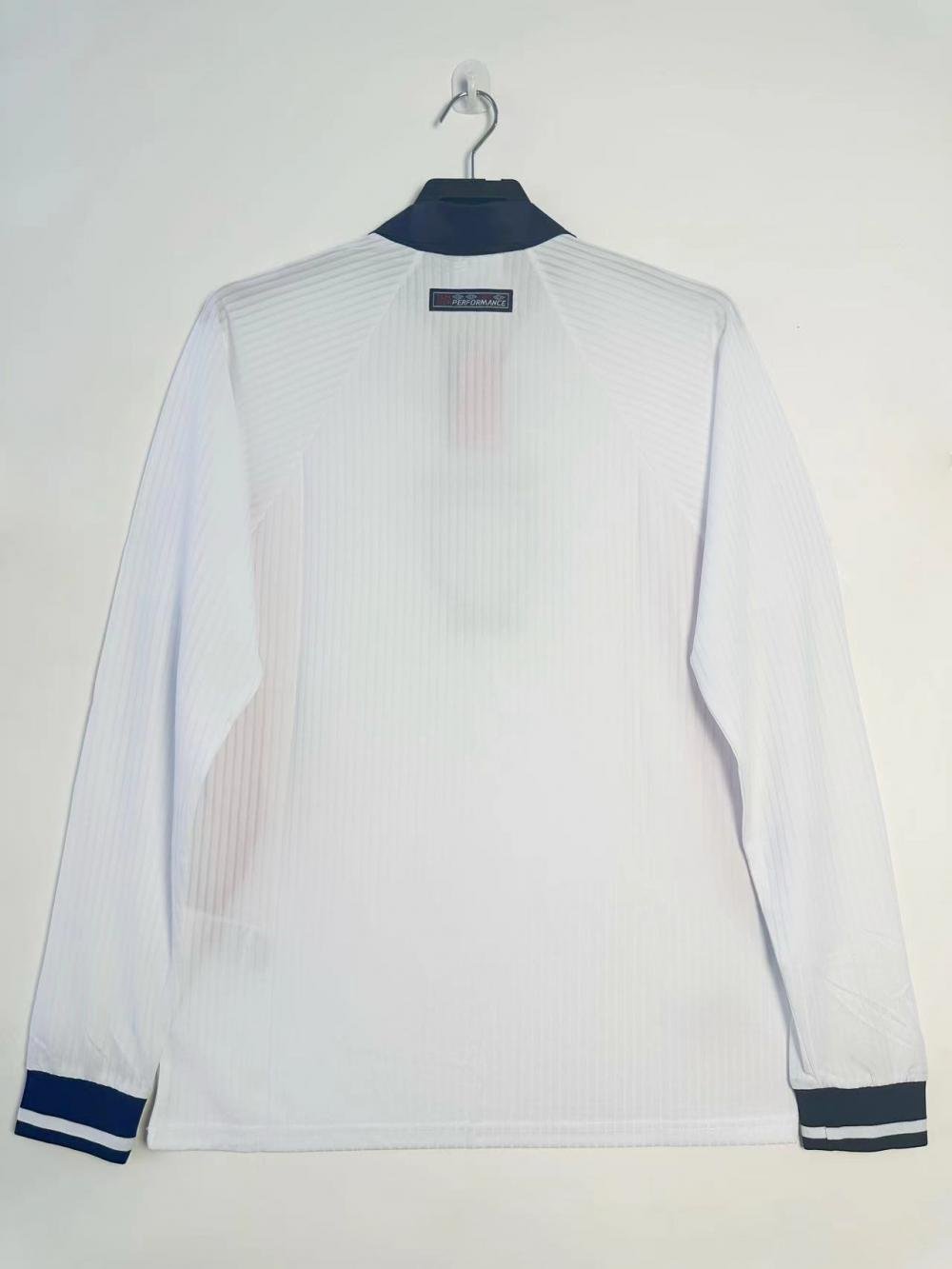 1998 Retro Long Sleeve England Home