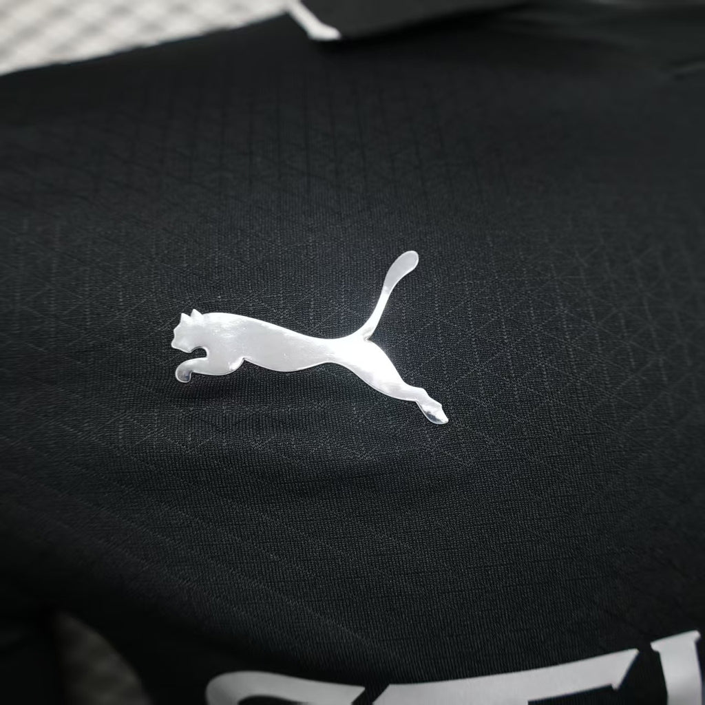 2025/2026 Long Sleeve Player Version Manchester City Away