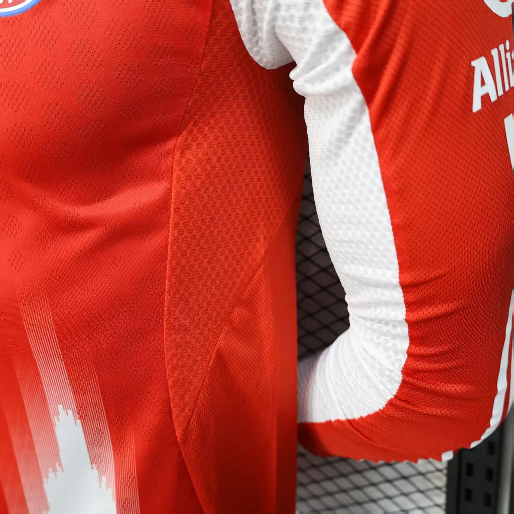 2025-2026 Long Sleeves Player Version Bayern Munich Home