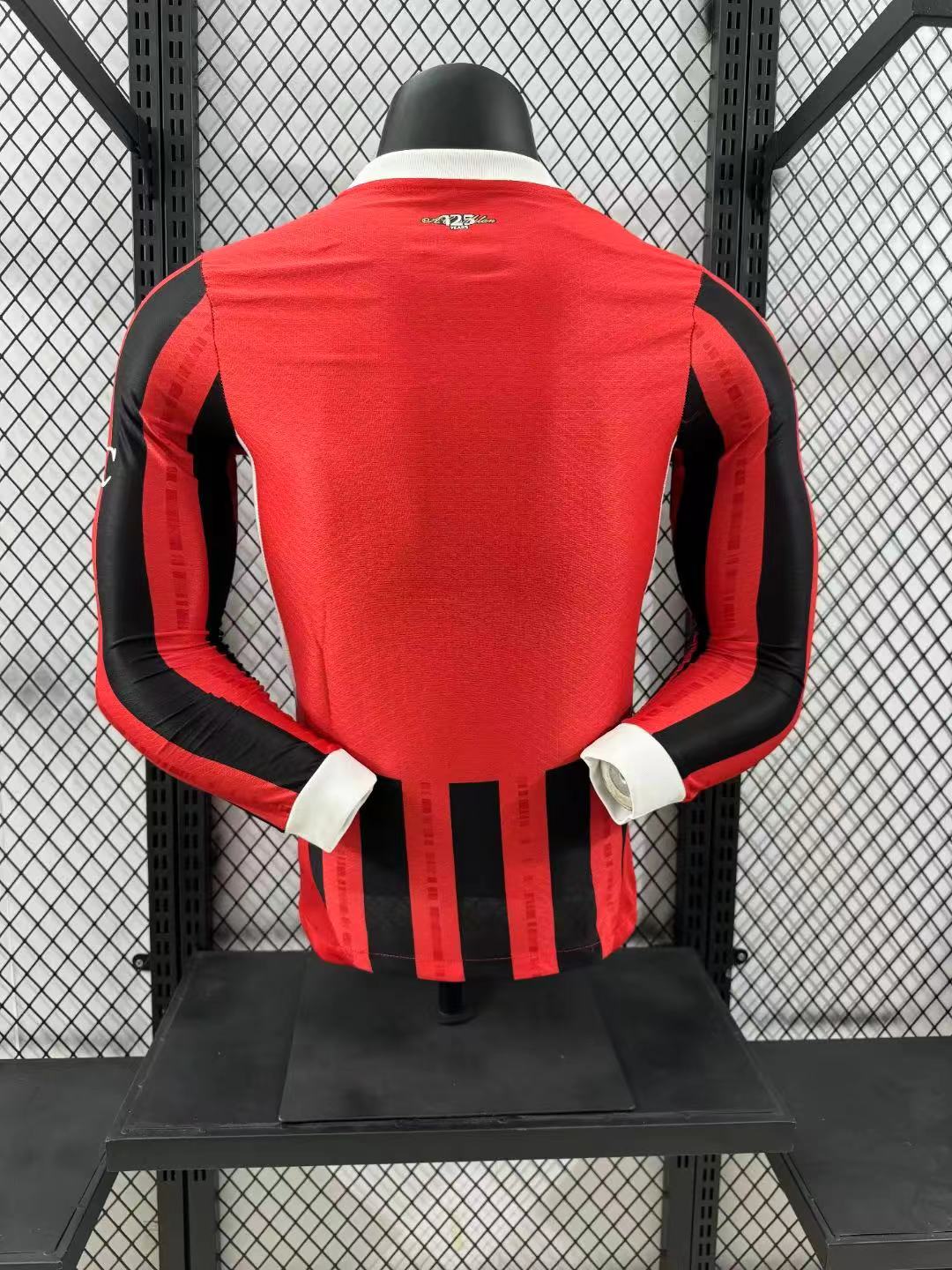 2024/2025 Player Version AC Milan Home Long Sleeve