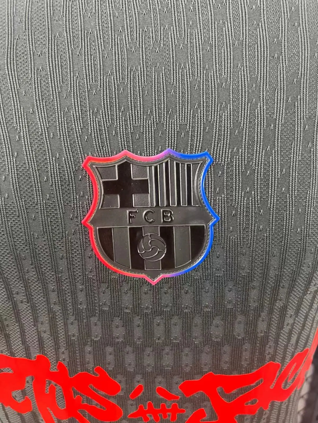 2024/2025 Long Sleeve Player Version Barcelona x Travis Scott Collab Away