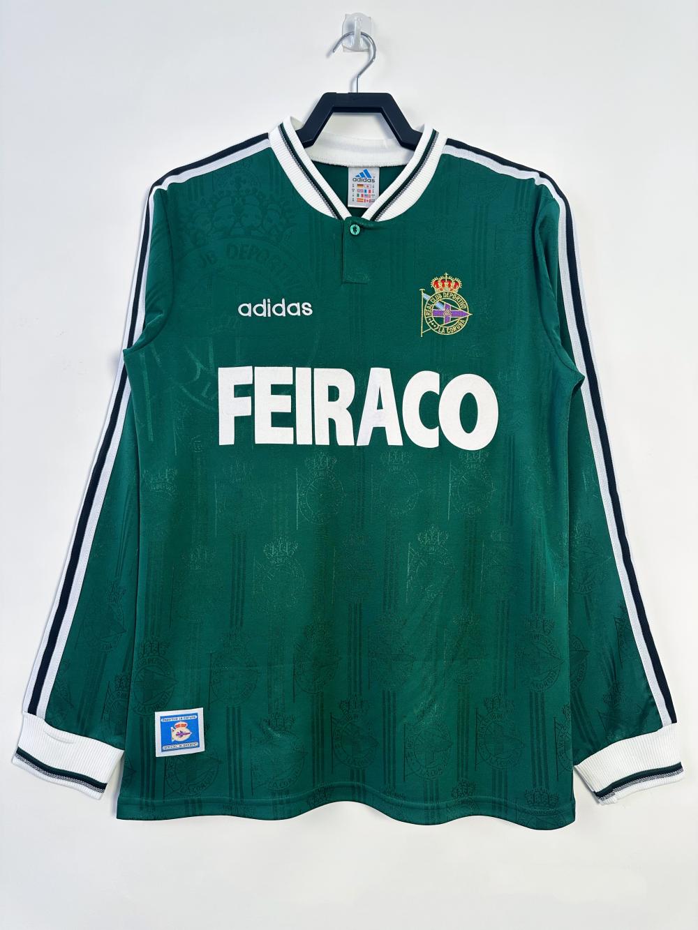 1999-2000 Retro Long Sleeve Deportivo Away