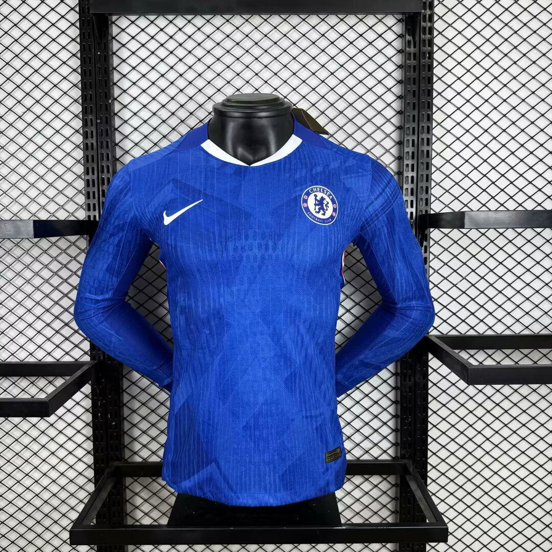 2025/2026 Long Sleeves Chelsea Home Player Version